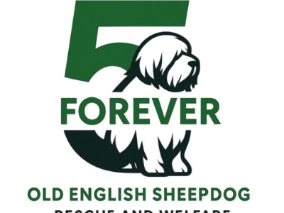Forever 5 Old English Sheepdog Rescue an logo