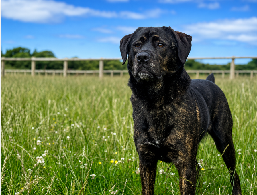 Bonnie, a 3 years old female Mastiff X available for adoption from Greenacres Rescue in Wales